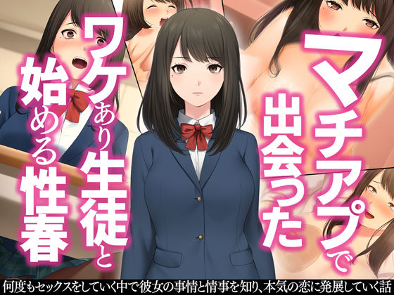 【フルRaw】マチアプで出会ったワケあり生徒と始める性春【d_209387】