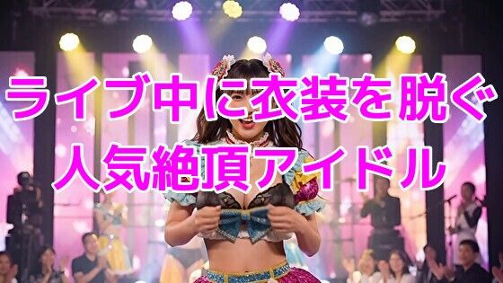 【フルRaw】ライブ中に衣装を脱ぐ人気絶頂アイドル【d_659204】